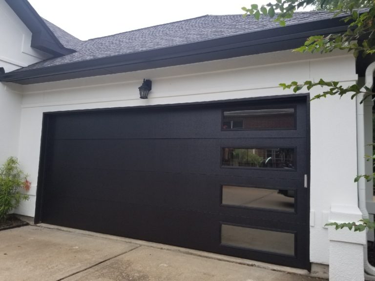 Residential Skyline Flush Garage Installation 